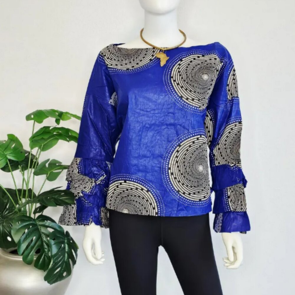 Ruffle Sleeve Top